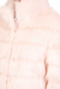GUESS-Γυναικείο κοντό γουνάκι ASAKO GUESS ροζ